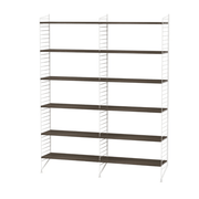 String Living Room A Shelves String Furniture Walnut / White 