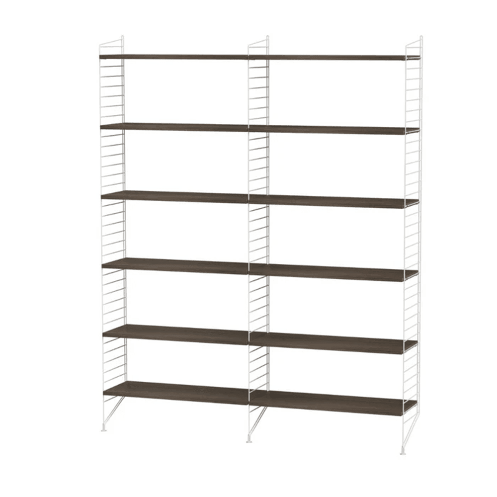 String Living Room A Shelves String Furniture Walnut / White 