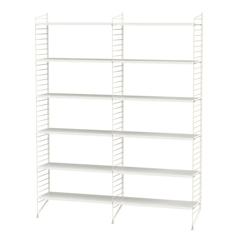 String Living Room A Shelves String Furniture White / Beige 