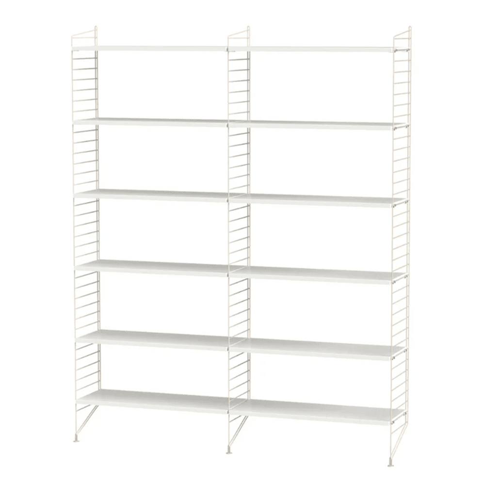 String Living Room A Shelves String Furniture White / Beige 