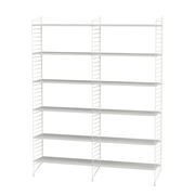 String Living Room A Shelves String Furniture White / White 