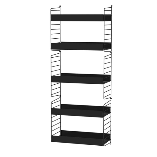 String Living Room B Shelves String Furniture Black / Black 