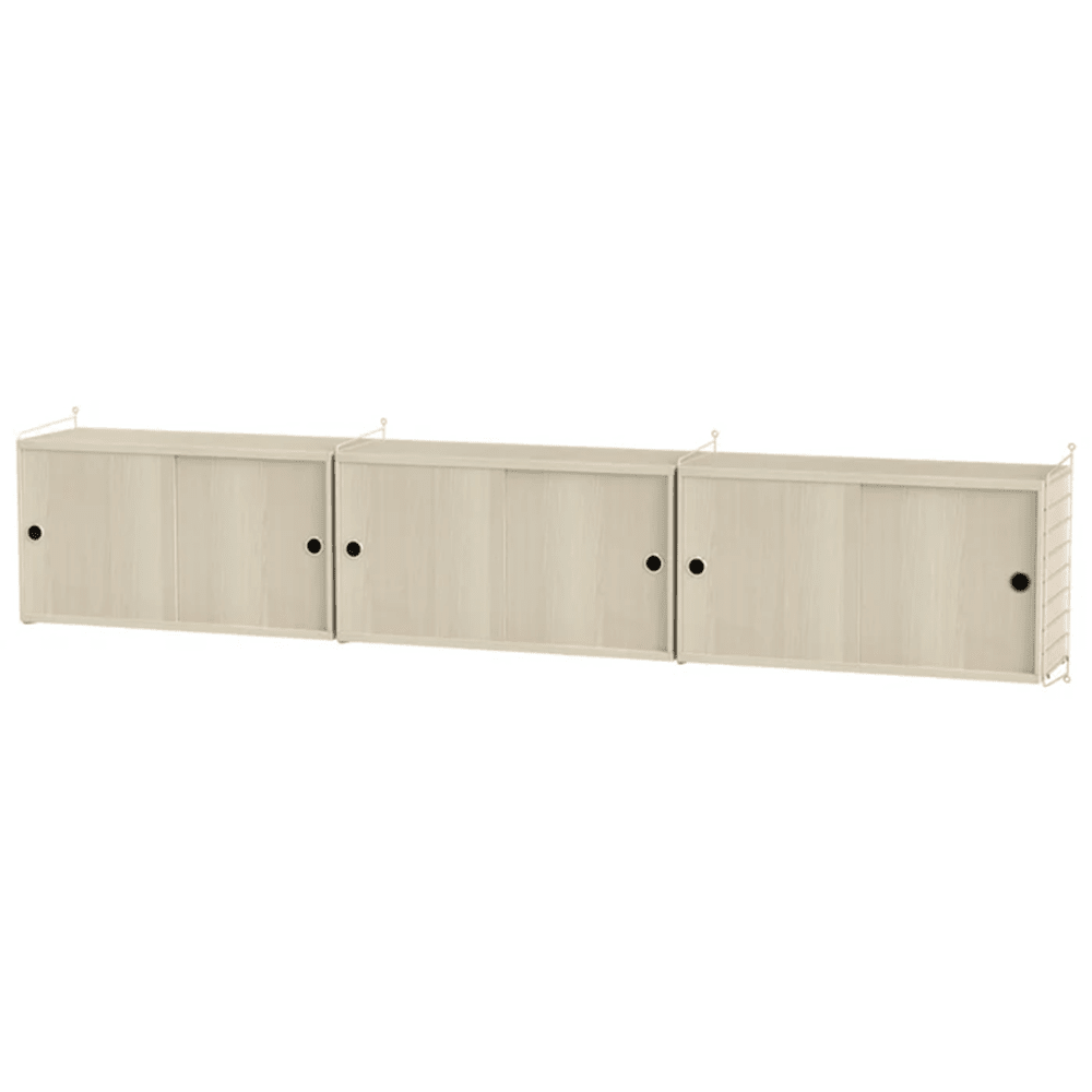 String Living Room D Shelves String Furniture Ash / Beige 