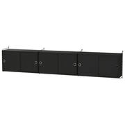 String Living Room D Shelves String Furniture Black Stained Ash / Black 