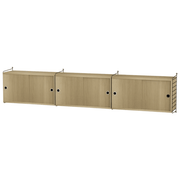 String Living Room D Shelves String Furniture Oak / Black 