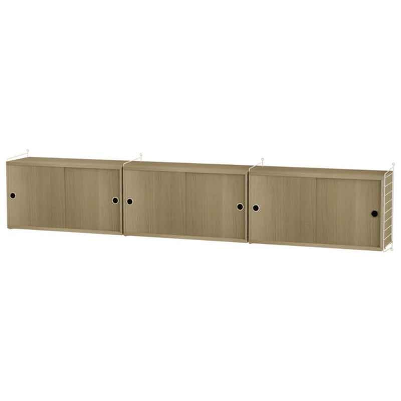 String Living Room D Shelves String Furniture Oak / White 