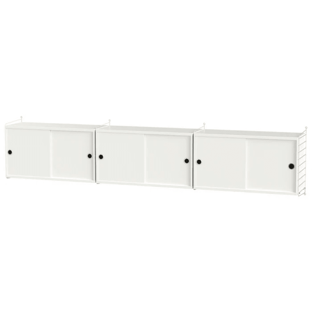 String Living Room D Shelves String Furniture White / Beige 