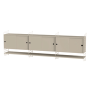 String Living Room E Shelves String Furniture Beige / Beige 