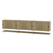 String Living Room E Shelves String Furniture Oak / White 