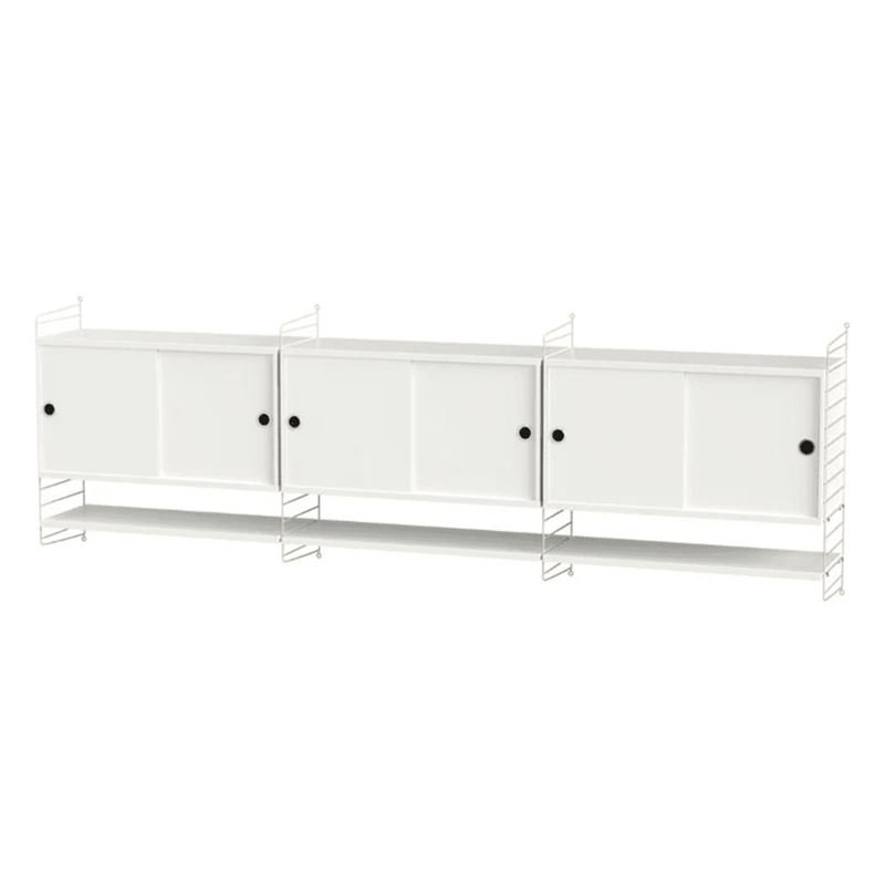 String Living Room E Shelves String Furniture White / Beige 