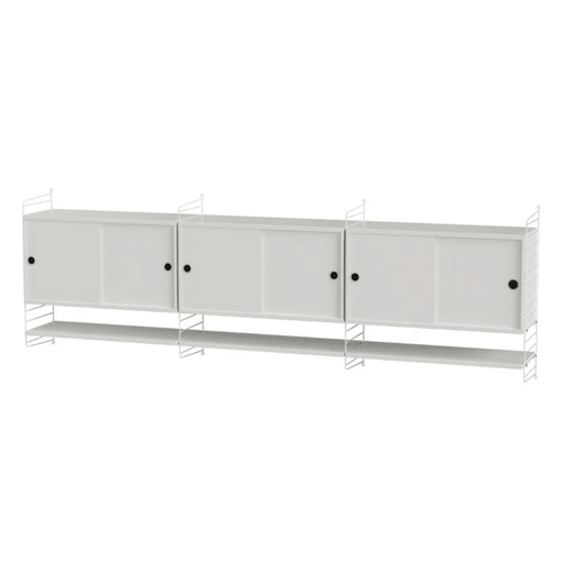 String Living Room E Shelves String Furniture White / White 