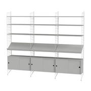String Living Room G Shelves String Furniture Grey / Grey 