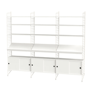 String Living Room G Shelves String Furniture White / Beige 