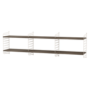 String Living Room O Shelves String Furniture Walnut / Beige 
