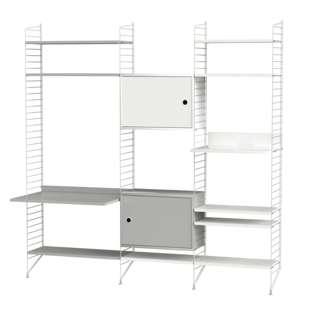 String Living Room P Shelves String Furniture Grey /Grey 