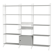 String Living Room Q Shelves String Furniture Grey / Grey 