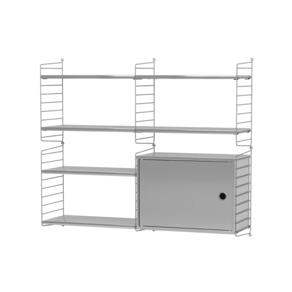 String Living Room R Shelves String Furniture Grey / Grey 