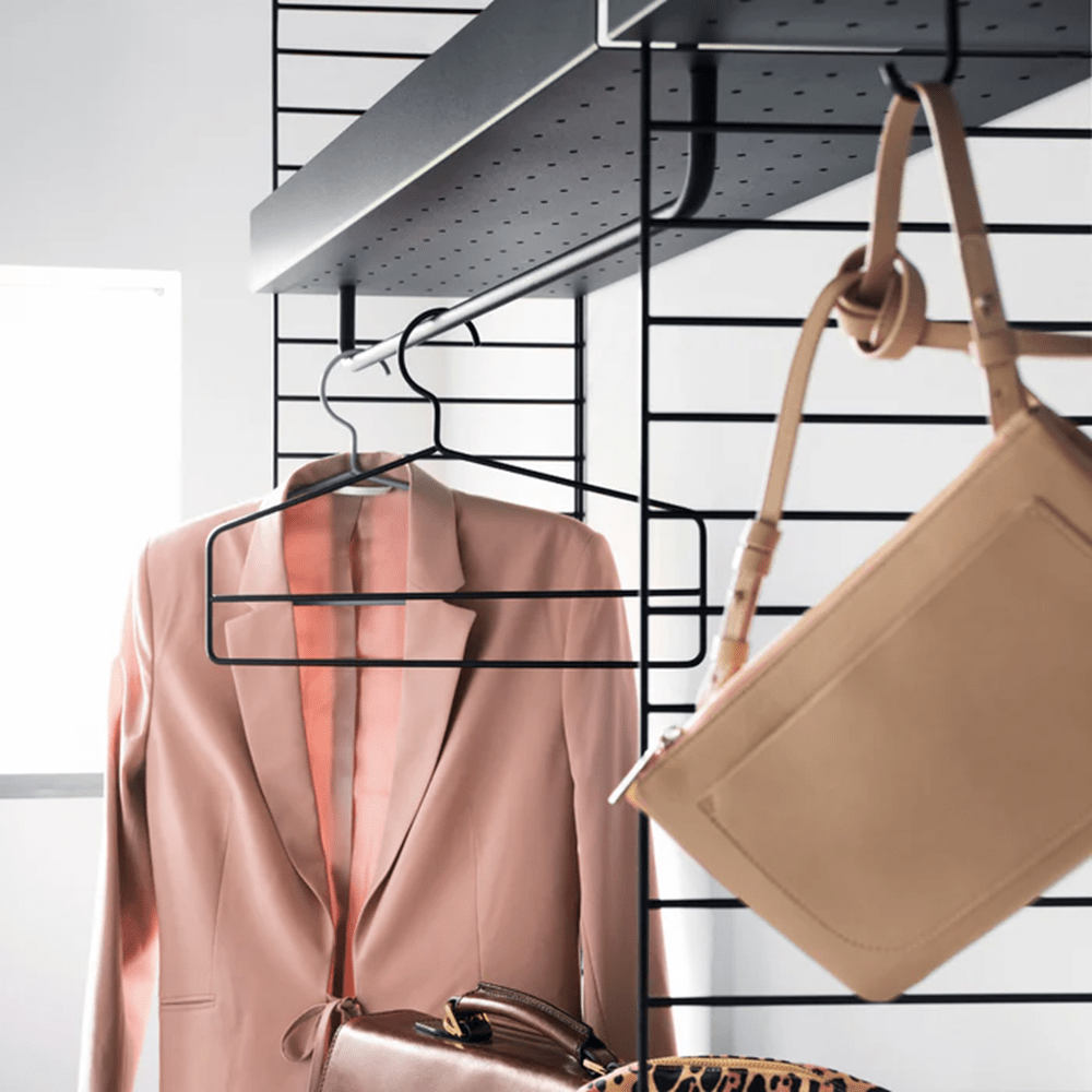 String Metal Shelf with High Edge Shelves String Furniture 