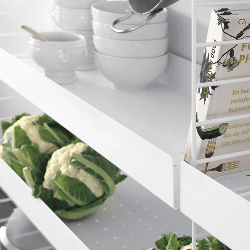 String Metal Shelf with High Edge Shelves String Furniture 