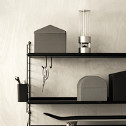 String Metal Shelf with Low Edge Shelves String Furniture 