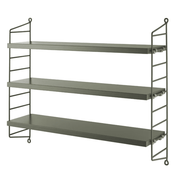 String Pocket Shelf Shelves String Furniture Sage / Sage 