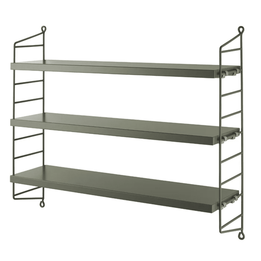String Pocket Shelf Shelves String Furniture Sage / Sage 
