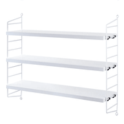 String Pocket Shelf Shelves String Furniture White / White 