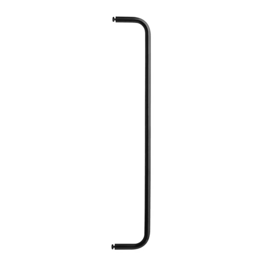 String Rod for Metal Shelves Accessories String Furniture 20.9 Black 