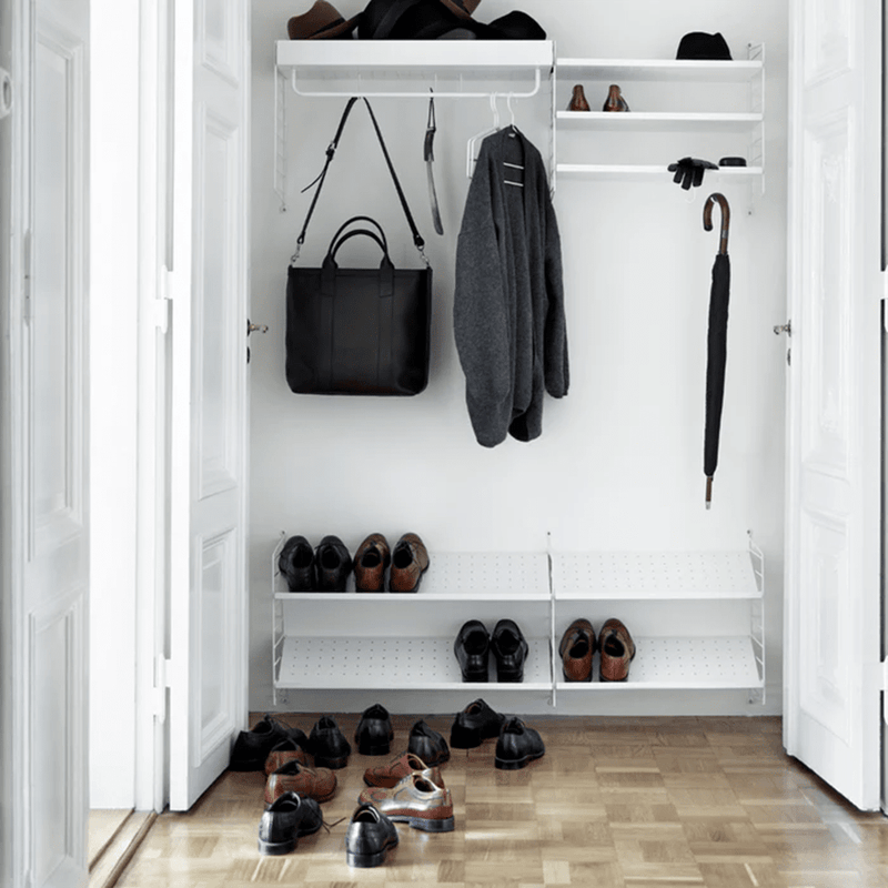 String Shoe Shelf Metal Shelves String Furniture 