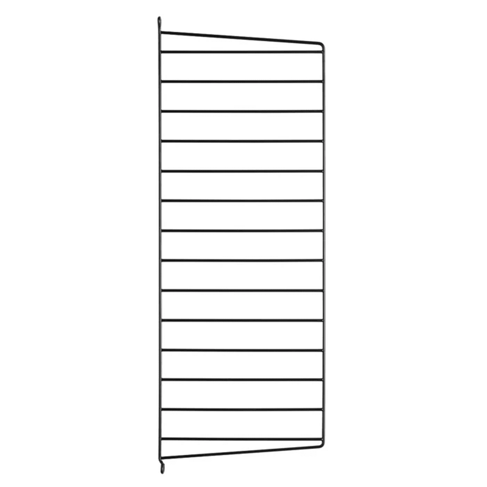 String Wall Panels Shelves String Furniture 75x30cm Black 1-pack