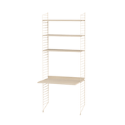 String Workspace A Shelves String Furniture Ash / Beige 