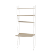 String Workspace A Shelves String Furniture Ash / White 