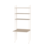 String Workspace A Shelves String Furniture Beige / Beige 