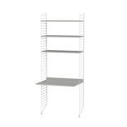 String Workspace A Shelves String Furniture Grey / Grey 