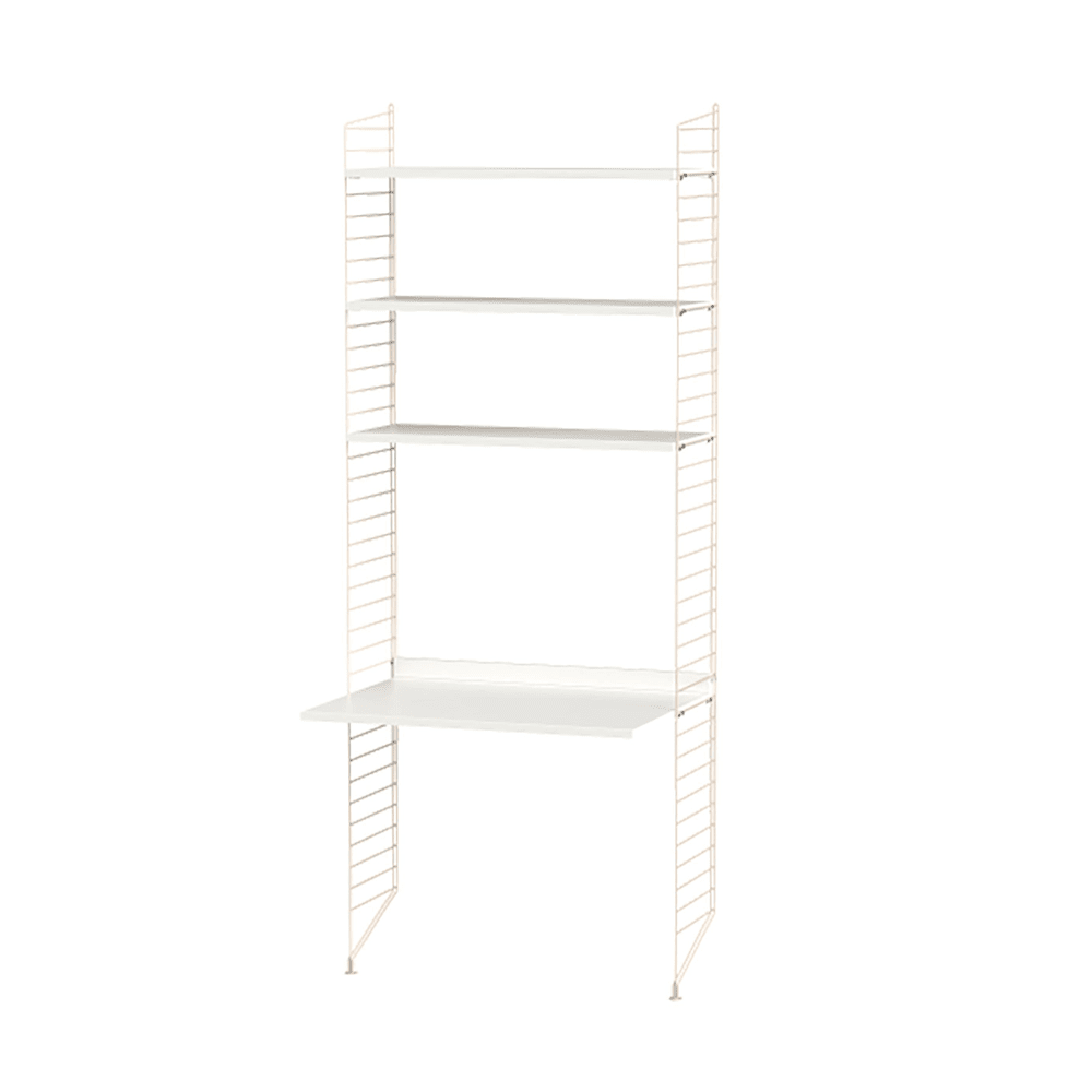 String Workspace A Shelves String Furniture White / Beige 