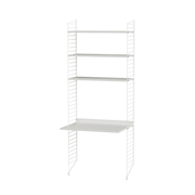 String Workspace A Shelves String Furniture White / White 