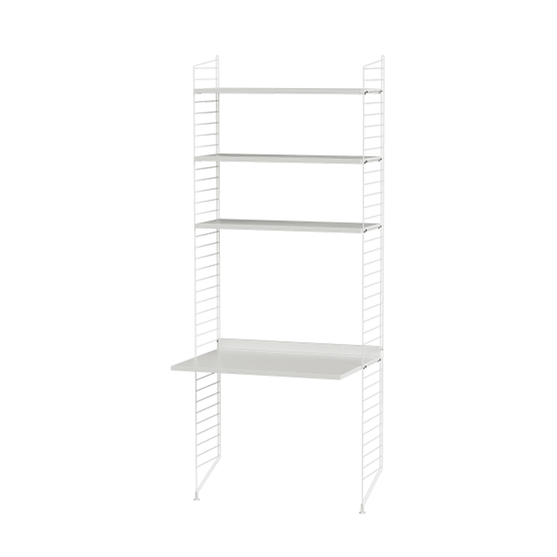 String Workspace A Shelves String Furniture White / White 