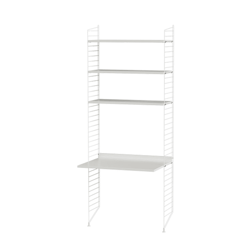 String Workspace A Shelves String Furniture White / White 