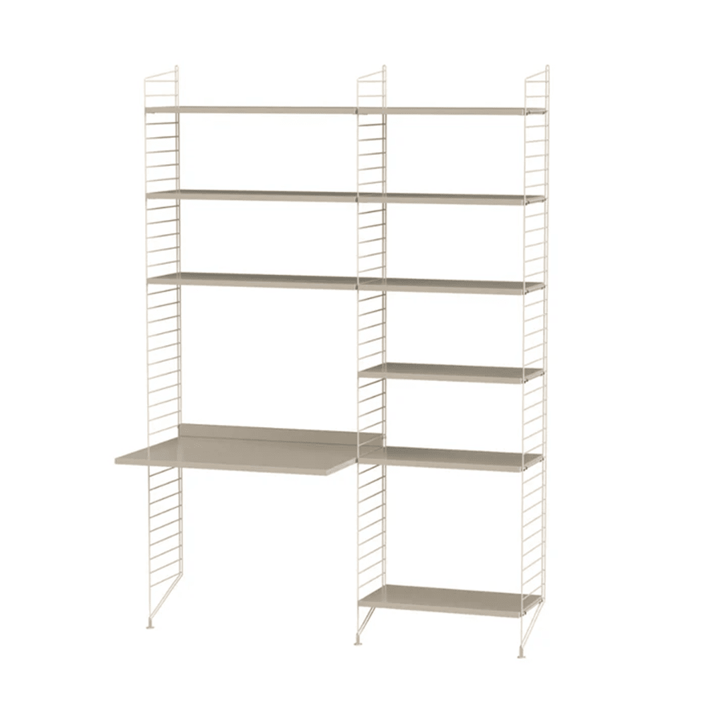 String Workspace B Shelves String Furniture Beige / Beige 