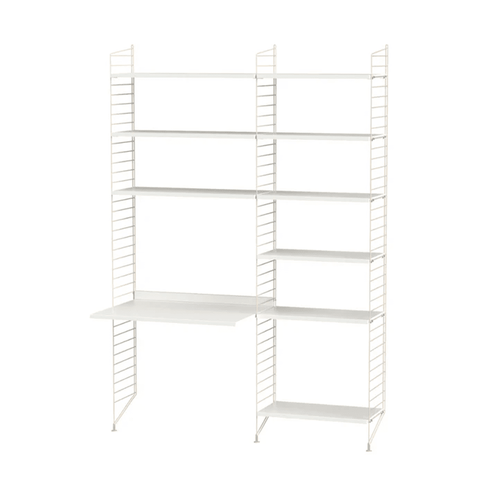 String Workspace B Shelves String Furniture White / Beige 