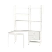 String Workspace E Shelves String Furniture White / Beige 