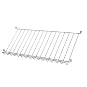 Wire Magazine Shelf Shelves String Furniture Grey 