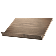 Wood Magazine Shelf Shelves String Furniture 22.8 Walnut 