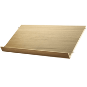 Wood Magazine Shelf Shelves String Furniture 30.7 Oak 