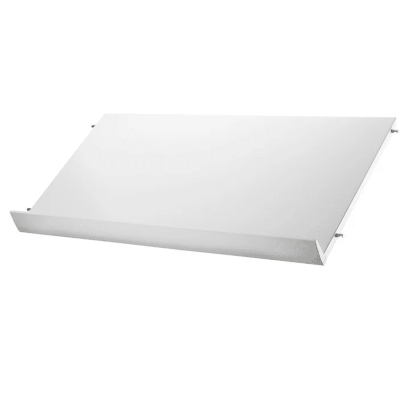 Wood Magazine Shelf Shelves String Furniture 30.7 White 
