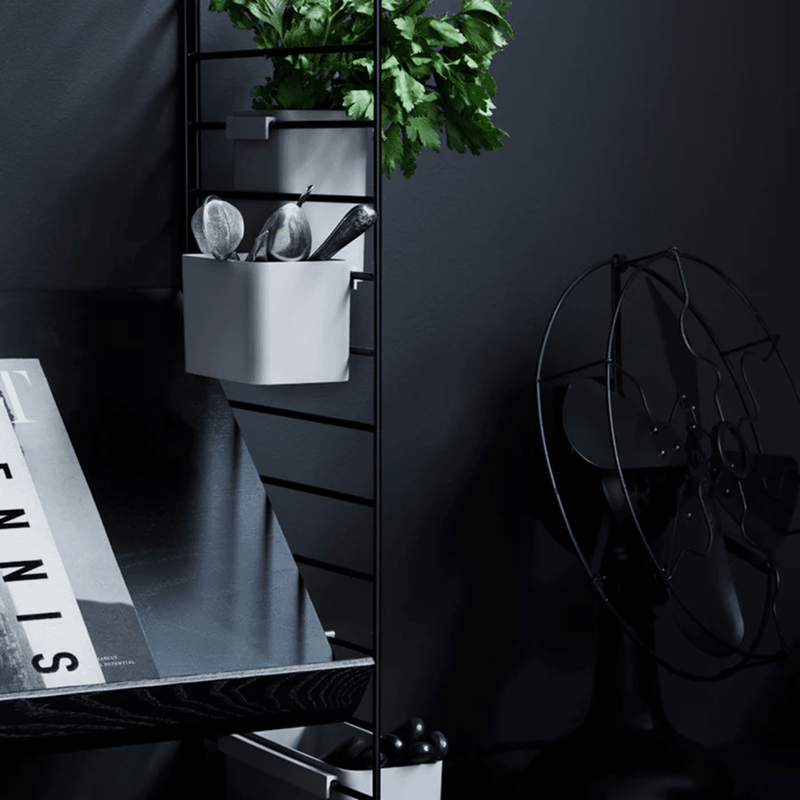 Wood Magazine Shelf Shelves String Furniture 