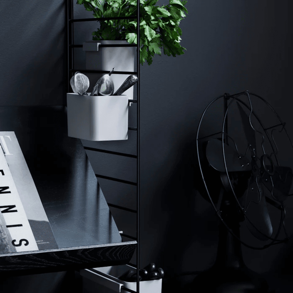 Wood Magazine Shelf Shelves String Furniture 