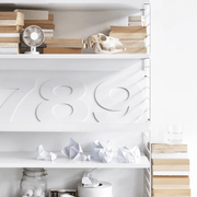 Wood Magazine Shelf Shelves String Furniture 