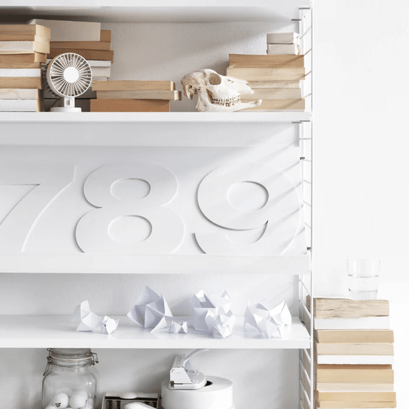 Wood Magazine Shelf Shelves String Furniture 