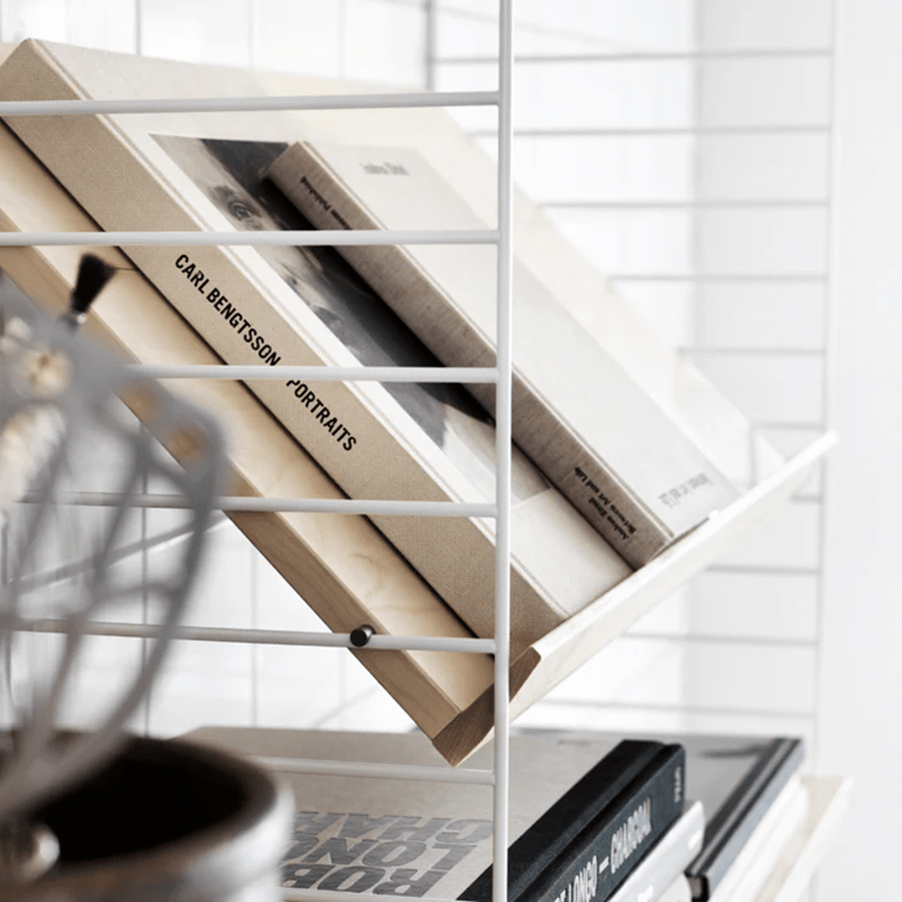 Wood Magazine Shelf Shelves String Furniture 